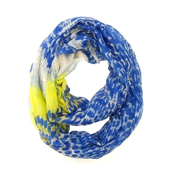 Wrapables® Lightweight Voile Infinity Scarf, Blue Rain