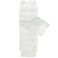 thumbnail image 1 of Wrapables® Little Girls Layered Ruffles Leg Warmer, White, 1 of 4