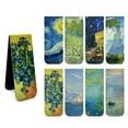 thumbnail image 1 of Wrapables Magnetic Bookmarks, Page Marker, Page Clips Reading Supplies (Set of 8), Artist, 1 of 6