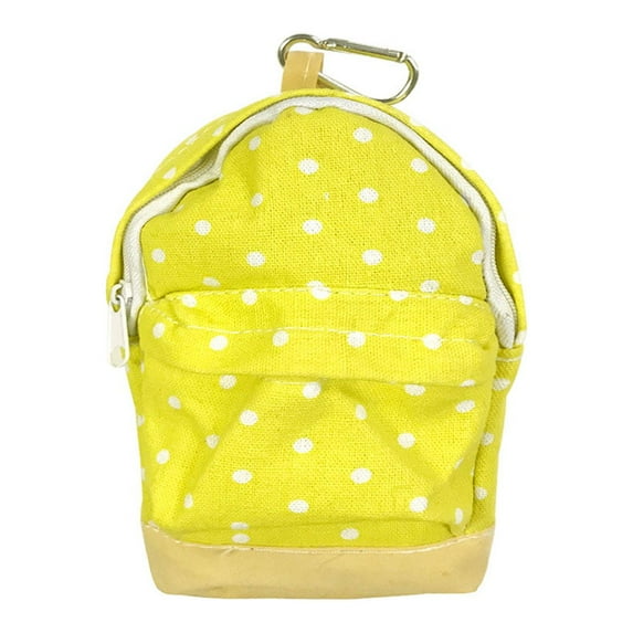 Wrapables® Mini Backpack Pencil Case Pouch, Yellow