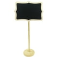 thumbnail image 1 of Wrapables® Mini Chalkboard Tag with Stand for Wedding and Party Table Markers, Plant Markers, Party Favors (set of 6) – Rectangle, 1 of 2