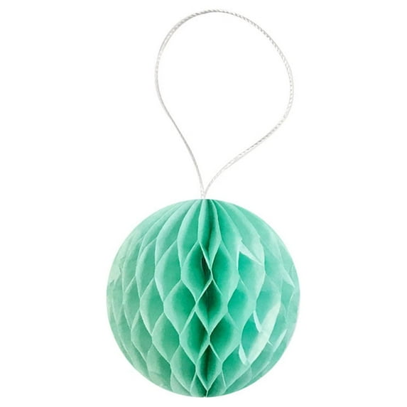 Wrapables® Mini Honeycomb Ball Party Decorations for Weddings, Birthday Parties, Baby Showers and Nursery Decor (Set of 20), 1", Tiffany Blue