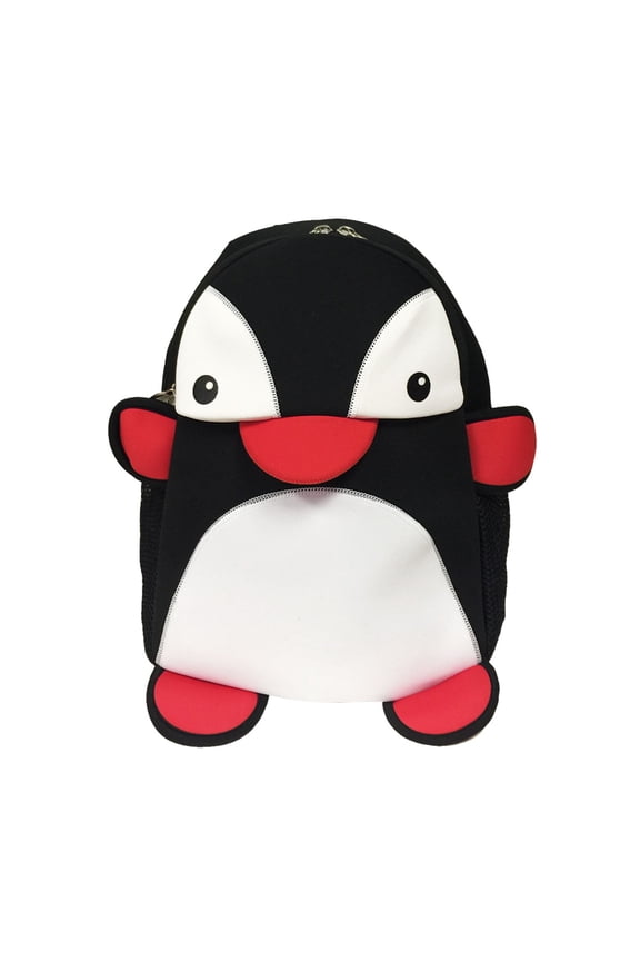 ® Neoprene Fun Pals Backpack for Toddlers, Black and White Penguin