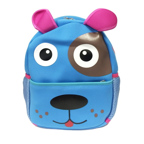 Wrapables® Neoprene Fun Pals Backpack for Toddlers, Light Blue Dog