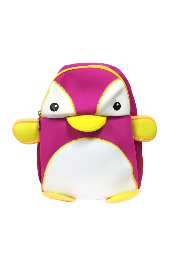 ® Neoprene Fun Pals Backpack for Toddlers, Pink and White Penguin