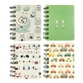 thumbnail image 1 of Wrapables® Novelty Spiral Notebooks Journals Stationery (Set of 4), Cars and Faces, 1 of 7