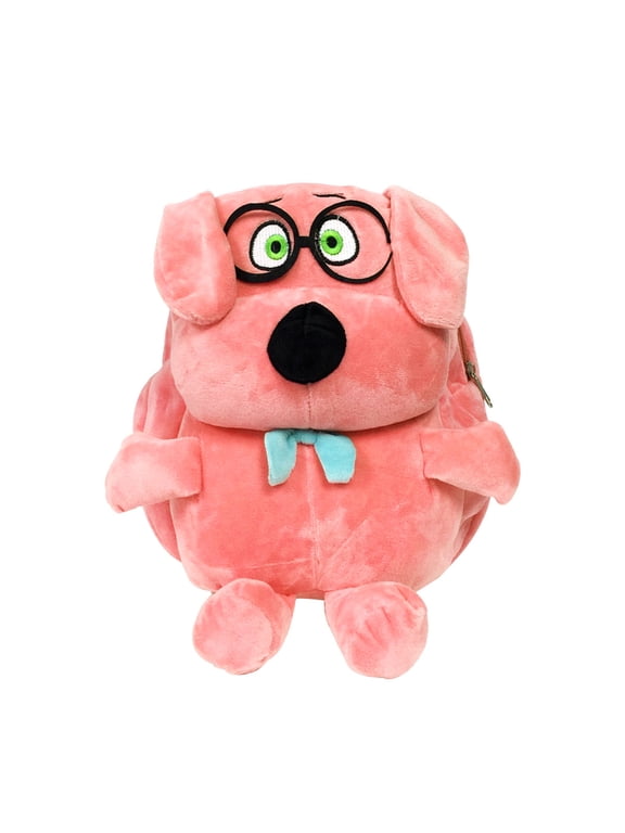 ® Plush Friendly Animals Backpack for Toddlers, Pink Dog