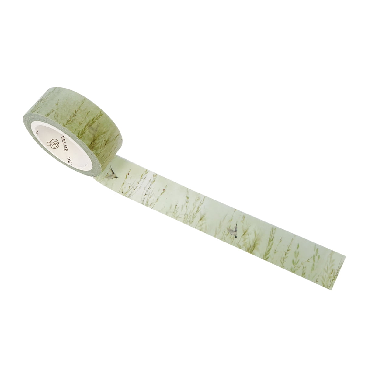 Wrapables Scenic Nature Washi Tape - Violet Landscape Design 15mm X 7m