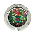 thumbnail image 1 of Wrapables Scenic Purse Hook Hanger, Foldable Handbag Table Hanger, Shimmery Butterfly, 1 of 7