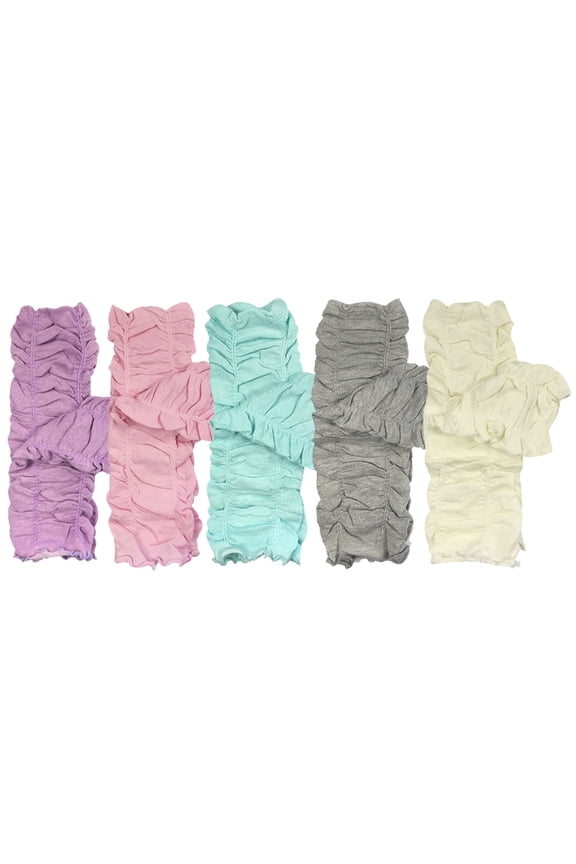 Set of 5 Baby & Toddler Leg Warmer Collection Premium Value Pack, VS1