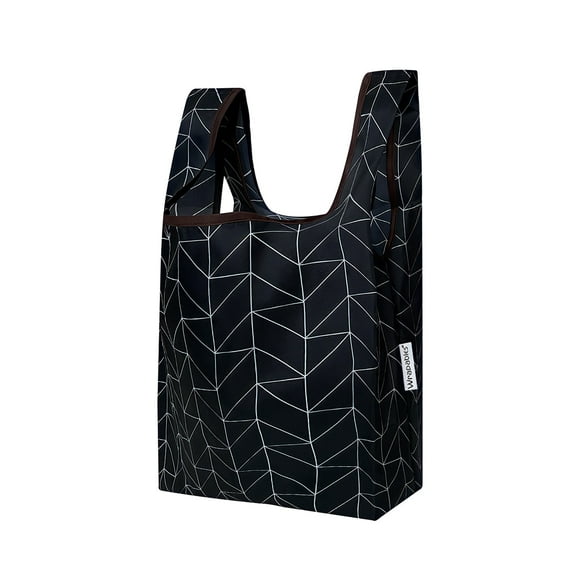 Wrapables Small JoliBag Collection Reusable Shopping Bag, Geometric