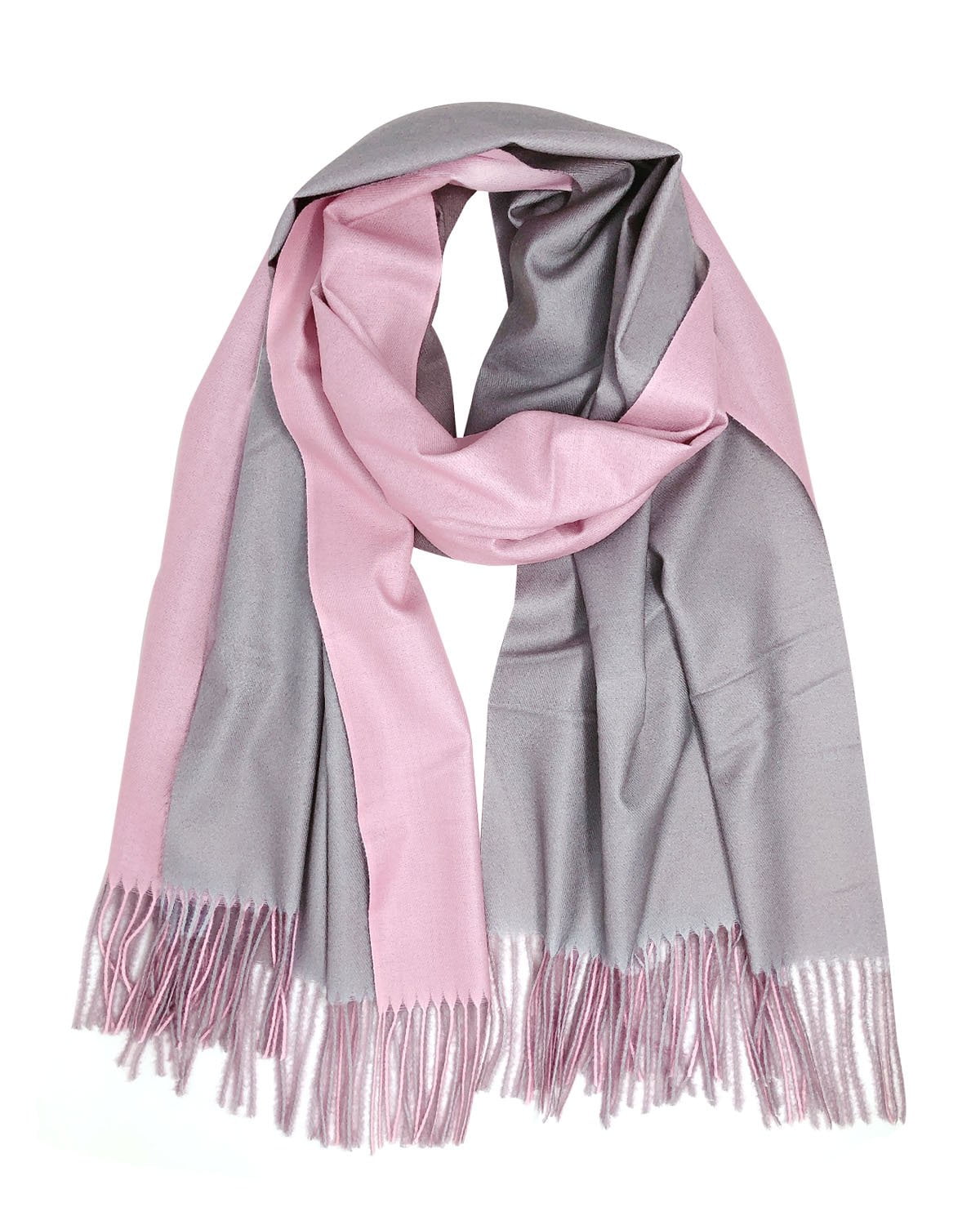 Pink on sale gray scarf