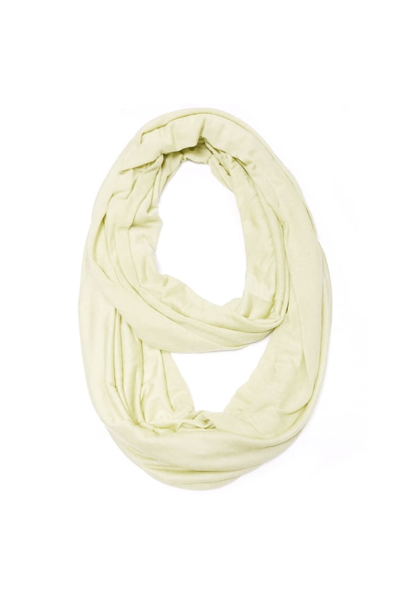 ® Soft Jersey Knit Infinity Scarf, Beige