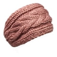 thumbnail image 1 of Wrapables® Thick Cable Knit Headband, Pink, 1 of 4