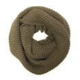 thumbnail image 1 of Wrapables® Thick Knitted Winter Warm Infinity Scarf, Brown Beaver, 1 of 6