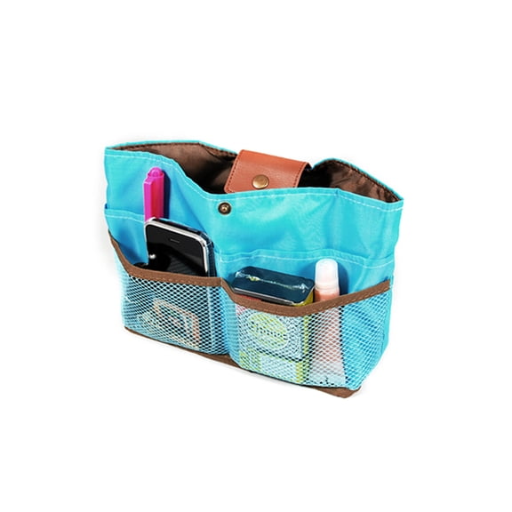 Wrapables® Ultimate Purse Insert/Handbag Organizer and Day Clutch, Sky Blue