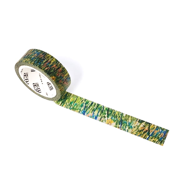 Wrapables® Van Gogh Inspired Washi Masking Tape, Farmhouses in Wheat Field Near Arles