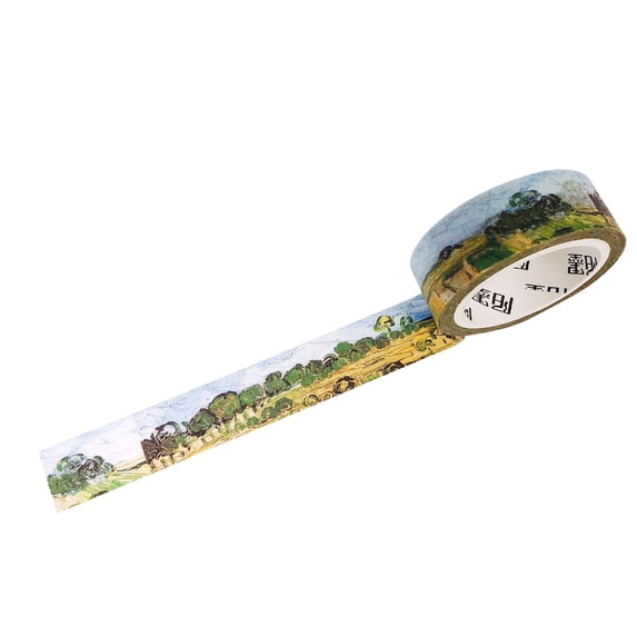 Wrapables® Van Gogh Inspired Washi Masking Tape, Wheat Fields