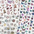 thumbnail image 1 of Wrapables Washi Stickers Sets for Scrapbooking, DIY Crafts for Stationery, Diary, Card Making, (18 sheets) Butterflies & Cats, 1 of 5