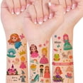 thumbnail image 1 of Wrapables Waterproof Temporary Tattoos for Children, 20 Sheets, Lovely Princesses, 1 of 5