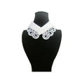 thumbnail image 1 of Wrapables White Romantic Floral Lace Collar Necklace, 1 of 1