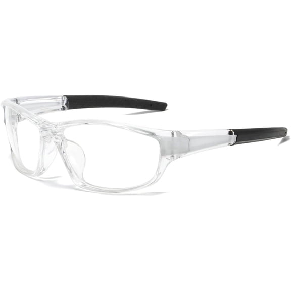 Wraparound full lens Safety Glasses with Readers Sport Magnifying Safety Reading Goggles for Men Women