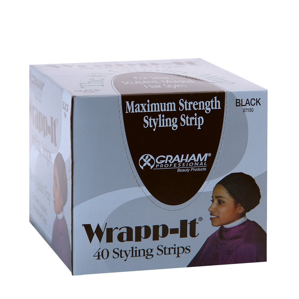 Wrappit Styling Strips for Natural Hair Wrap and Molded Styles by