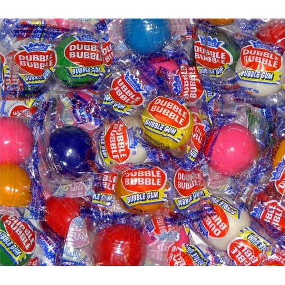 Wrapped Gumballs 2-LBS Concord Confections Dubble Bubble