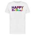 thumbnail image 1 of Wrapped Happy Birthday T-Shirt Men -Image by Shutterstock, Male x-Large, 1 of 2