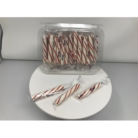Wrapped Soft Peppermint Sticks candy 2 pounds wrapped soft mint sticks