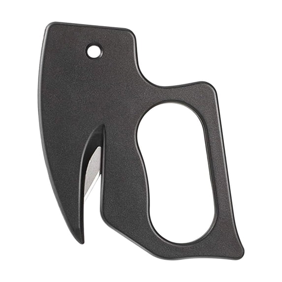 Wrapping Paper Cutter for Office and Home, Letter Opener Envelope Slitter, Plastic Envelope Knife Stationery Cutter Black Mail Opener