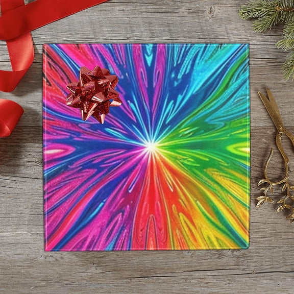 Wrapping Paper Gift Wrap - Fluid Psyche - 1, 2, 3, 4 or 5 Rolls (3 Rolls)