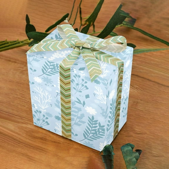 Wrapping Paper Gift Wrap – Ice Foliage – 1 Roll