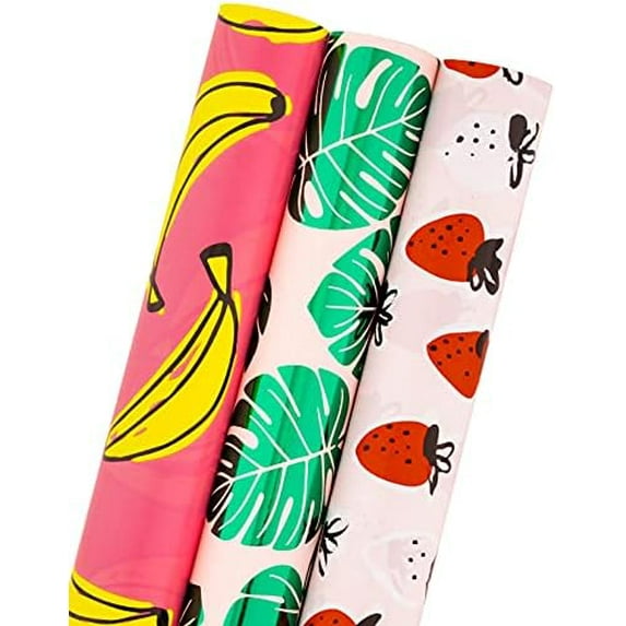 Holijolly Set cadeaupapiervellen - plat gevouwen - trekstrikken