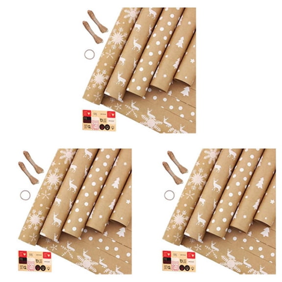 Wrapping Paper Sheets,for Christmas Birthday Party Wrapping Paper 15 ,