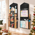 Hooks Wrapping Paper Wrapping Paper Stor Double-sided Hanging Black - Walmart.com