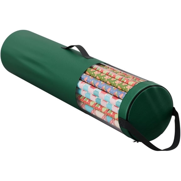 Wrapping Paper Storage Bag | Wrapping Paper Organizer Under Bed for Storing Multiple Rolls of Wrap, 42" Length Container Constructed of Durable 600D Oxford Material ()