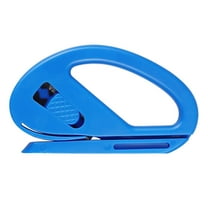 Wrapping Papers Cutter, Wrapping Papers Cutter for Wrap Roll Cutter Tool, Sliding Gift Wrap Papers Cutter for Thanksgiving, Birthday, New Year,Crafting Wrapping Paper Blue 1pc