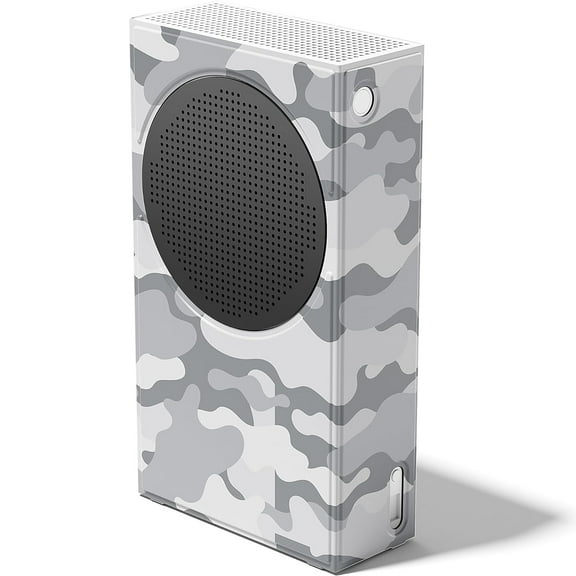 Wraps for Xbox Series S Console, Custom X-Box Series S Cover Skin, Magnetic Protective Case for Easy Installation,Full Protection -Gray Camo