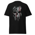 thumbnail image 1 of Wraptap Graphic Tees for Men and Women – American Reaper Gothic Skull Graphic Tee Shirts, Trendy Men and Women Graphic T-shirts (Black, S), 1 of 4
