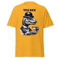 thumbnail image 1 of Wraptap Graphic Tees for Men and Women – Funny Tea Rex Graphic T-Shirt, Cool and Stylish Dinosaur-Themed Tees (Gold, XL), 1 of 4