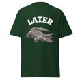 thumbnail image 1 of Wraptap Graphic Tees for Men and Women – Later Alligator Funny Graphic Tee, Playful Men and Women T-shirts (Forest Green, 2XL), 1 of 4