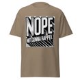 thumbnail image 1 of Wraptap Graphic Tees for Men and Women – Nope Not Gonna Happen Funny Graphic Tee, Sarcastic and Trendy T-Shirts (Brown Savana, M), 1 of 4
