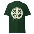 thumbnail image 1 of Wraptap Graphic Tees for Men and Women – Smile Face Fun Graphic Tee, Playful Men and Women T-shirts (Forest Green, 2XL), 1 of 4