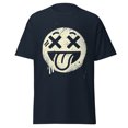 thumbnail image 1 of Wraptap Graphic Tees for Men and Women – Smile Face Fun Graphic Tee, Playful Men and Women T-shirts (Navy, 2XL), 1 of 4