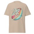 thumbnail image 1 of Wraptap Graphic Tees for Men and Women – Trendy Surfing the Universe Graphic T-Shirt, Cool and Stylish Space-Themed Tees (Sand, XL), 1 of 4