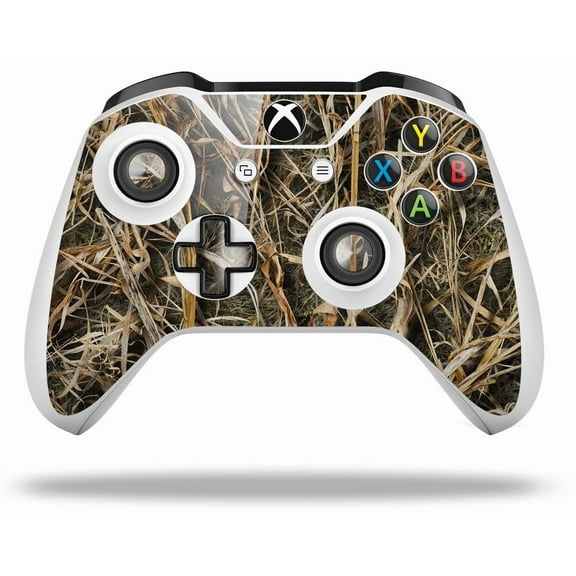 WraptorSkinz Decal Skin Wrap Set works with 2016 and newer XBOX One S / X Controller WraptorCamo Grassy Marsh Camo (CONTROLLER NOT INCLUDED)
