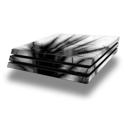WraptorSkinz PS4 Pro Skin Wrap Lightning Black - Decal Style Skin fits Sony PlayStation 4 Pro Console