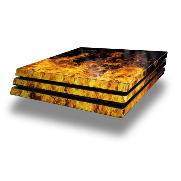 WraptorSkinz PS4 Pro Skin Wrap Open Fire - Decal Style Skin fits Sony PlayStation 4 Pro Console