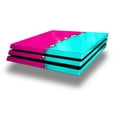 thumbnail image 1 of WraptorSkinz PS4 Pro Skin Wrap Ripped Colors Hot Pink Neon Teal - Decal Style Skin fits Sony PlayStation 4 Pro Console, 1 of 3